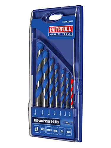Faithfull Faimcdset7 - Punta Per Trapano Multiuso