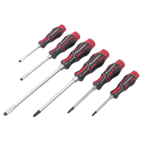 Sealey Set Di Cacciaviti Hammer-Thru, 6 Pezzi - Ak4940