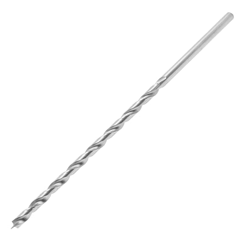Ent 50447 Punta A Torsione Per Legno Ø 7 Mm, Extra Lunga 200 Mm, Acciaio Ad Alta Velocità, Con Punta Centrale E Tagliente Pretagliato, D 7 X Nl 135 X