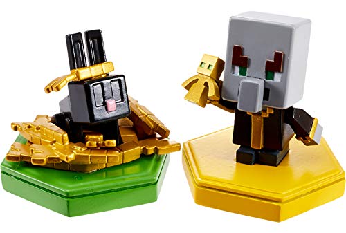 Minecraft- Earth Boost Confezione Con 2 Mini Personaggi Con Chip Nfc, Giocattolo Per Bambini 6+ Anni, Multicolore, Gkt44