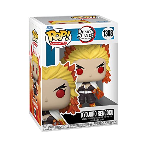 Funko Pop! Animation: Demon Slayer - Rengoku- Figura In Vinile Da Collezione - Idea Regalo - Merchandising Ufficiale - Giocattoli Per Bambini E Adulti