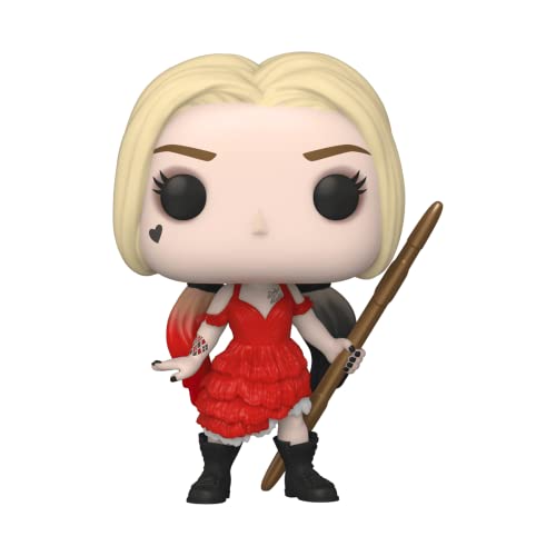 Funko Pop! Movies: Tss - Harley Quinn - (Damaged Dress) - Suicide Squad 2 - Figura In Vinile Da Collezione - Idea Regalo - Merchandising Ufficiale - G