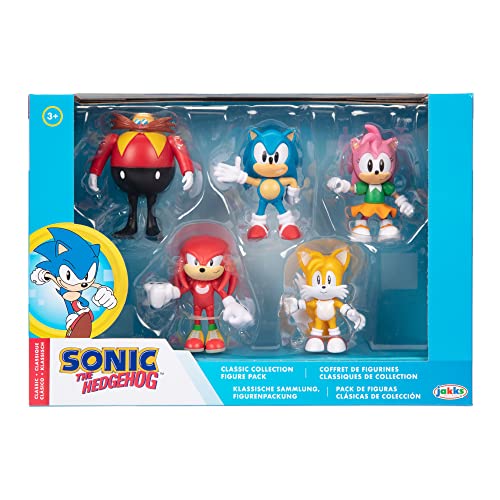 Jakks Pacific Ltd Pack 5 Figurines Sonic 6Cm