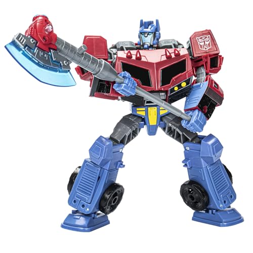Transformers Legacy United, Voyager Class, Action Figure Di Optimus Prime (Universo Animated)