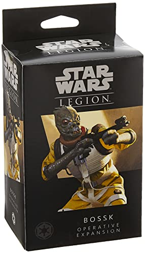 Atomic Mass Games , Star Wars Legion: Galactic Empire Expansions: Bossk Operative , Unit Expansion , Miniatures Game , Ages 14+ , 2 Players , 90 Minut