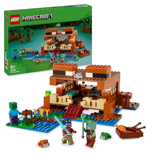 Lego Minecraft La Casa-Rana, Giocattolo Da Costruire Per Ragazze E Ragazzi Da 8 Anni In Su, Gioco Di Ruolo Per Bambini E Bambine Con I Personaggi, I M