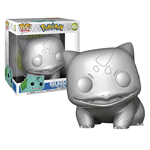 Funko 59874 Pop Jumbo: Pokemon S6-10” Bulbasaur Figura Da Collezione