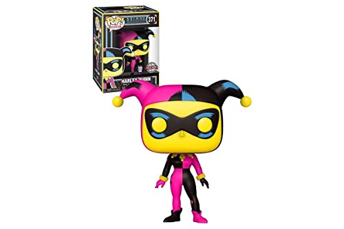 Funko Pop! Heroes: Dc - Harley Quinn - (Black Light) - Dc Comics- Figura In Vinile Da Collezione - Idea Regalo - Merchandising Ufficiale - Giocattoli