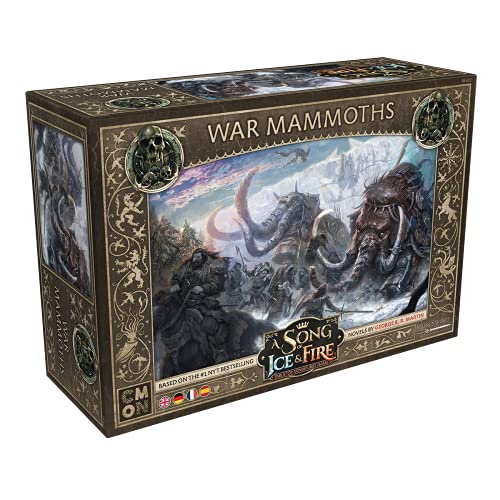 Cmon Asmodee Song Of Ice & Fire - Mammut Di Guerra | Espansione | Tabletop | 2 Giocatori | Dai 14+ Anni | 45+ Minuti | Tedesco | Multilingua