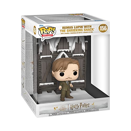 Funko Pop! Deluxe: Hp Hogsmeade - The Shrieking Shack Shack With Lupin - Harry Potter- Figura In Vinile Da Collezione - Idea Regalo - Merchandising Uf