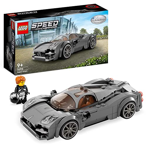Lego Speed Champions Pagani Utopia, Kit Modellino Di Auto Da Costruire Di Hypercar Italiana, Macchina Giocattolo Da Collezione, Set Serie 2023 76915