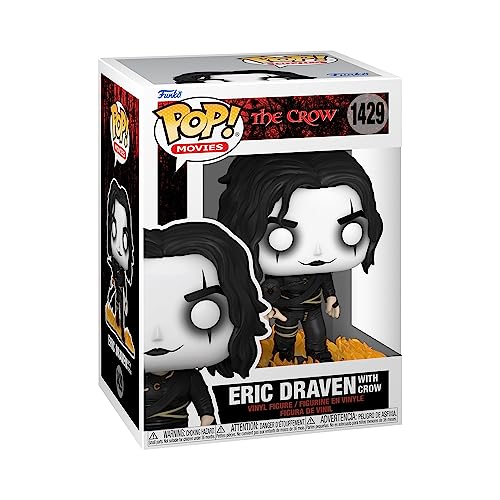Funko Pop! Movies: The Crow - Eric With Crow - Figura In Vinile Da Collezione - Idea Regalo - Merchandising Ufficiale - Giocattoli Per Bambini E Adult