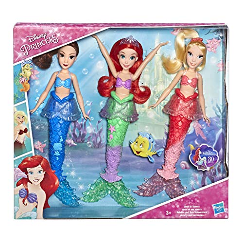 Disney Princess Ariel E Sisters, Pacchetto Con Storie Narrative