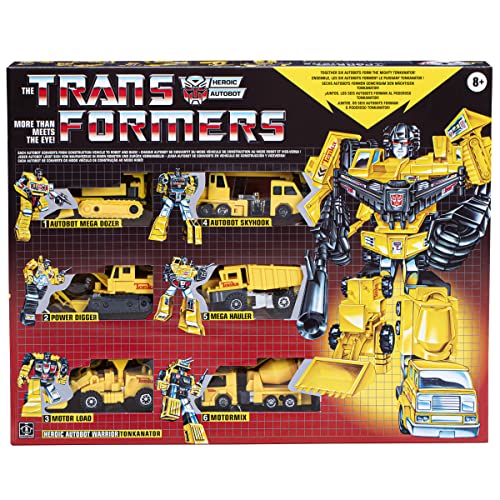 Hasbro: Figure Transformers Tonkanator Fusion Tonka – Figura Da Collezione