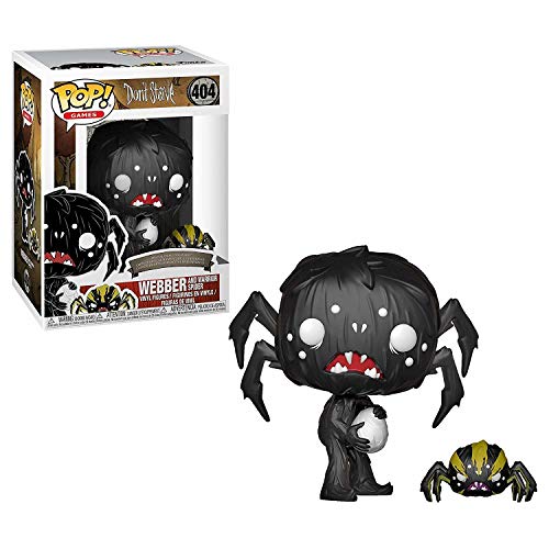 Funko - Don'T Starve, Pop & Buddy Vinyl Figure 404 Webber And Warrior Spider 9 Cm, Multicolore