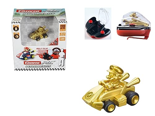 2,4Ghz Mario Kart(Tm) Mini Rc, Mario - Gold (Paperbox) (370430001P)
