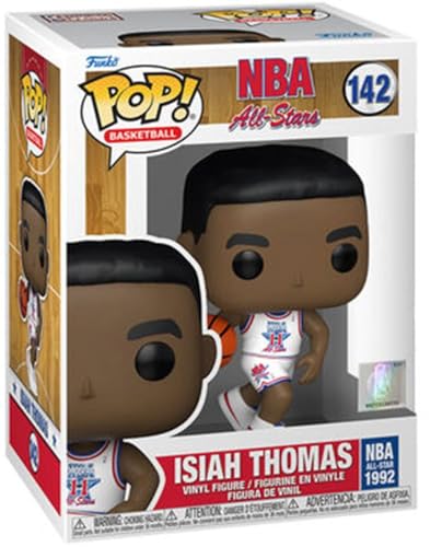 Funko Pop! Nba Legends-Isiah Thomas - (White All Star Uni 1992) - Figura In Vinile Da Collezione - Idea Regalo - Merchandising Ufficiale - Giocattoli