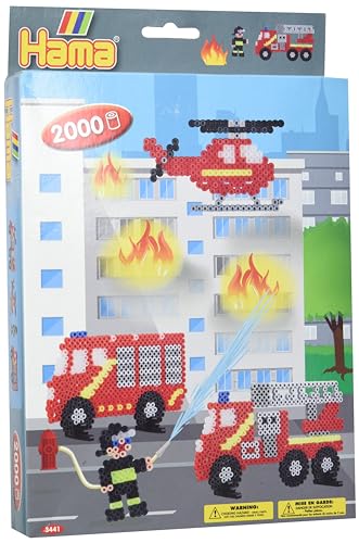 Hama Hanging Box Firefighters-Scatola Da Appendere, Multicolore, Taglia Unica, 10.3441