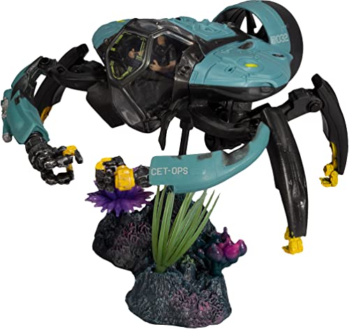 Mcfarlane - Avatar: The Way Of Water - World Of Pandora - Cet-Ops Crabsuit With Rda Driver