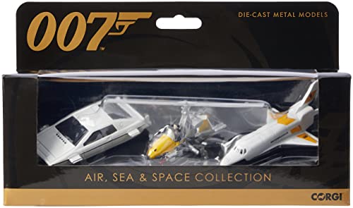 Corgi Ty99283 James Bond Collection (Space Shuttle, Little Nellie, Lotus Esprit)