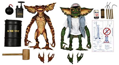 Neca Gremlins - Ultimate Demolition Gremlins - 2 Figuras Articuladas 15Cm