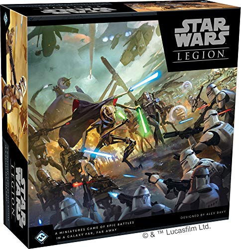 Fantasy Flight Games Atomic Mass Games, Star Wars Legion: Clone Wars Core Set, Unit Expansion, Miniatures Game, Ages 14+, 2 Players, 90 Minutes Playin