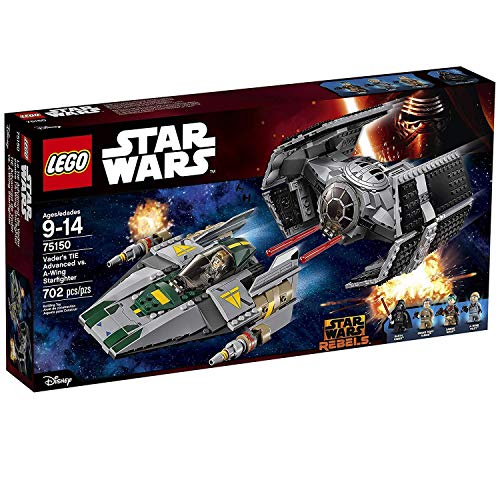 Lego Star Wars 75150 - Gioco Tie Advanced Di Vader Contro A-Wing Star