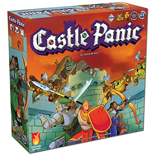 Fireside Games | Castle Panic 2A Edizione | Gioco Da Tavolo | Età 8+ | 1-6 Giocatori | 60+ Minuti Tempo Di Gioco
