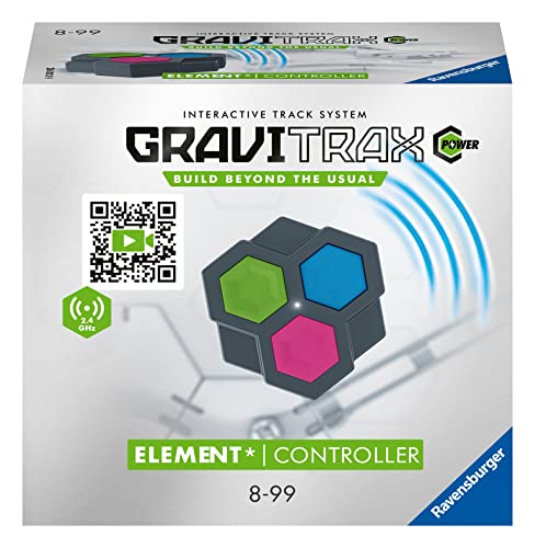 Ravensburger Gravitrax Power Element Controller, Gioco Innovativo Ed Educativo Stem, 8+ Anni, Estensione