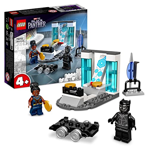 Lego Marvel Il Laboratorio Di Shuri, Set Con Black Panther Minifigure Supereroe, Giochi Per Bambini E Bambine Dai 4 Anni, Idee Regalo 76212