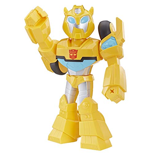 Transformers - Bumblebee (Action Figure Da 25 Cm Mega Mighties Ispirata Alla Serie Animata Rescue Bots Academy)