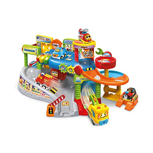 Vtech Tut Bolides Ethan Pro-Giocattolo Primo Garage Interattivo, Multicolore, Taglia Unica, 512705