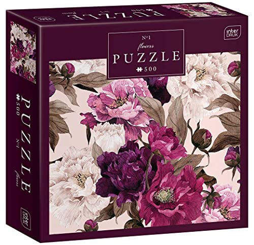 Interdruk Puz500Flo1 - 500 Pieces Puzzle For Adults - Flowers No. 1