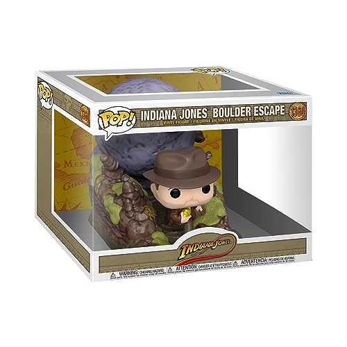 Funko Movie Moment: Indiana Jones - Boulder Scene- Figura In Vinile Da Collezione - Idea Regalo - Merchandising Ufficiale - Giocattoli Per Bambini E A