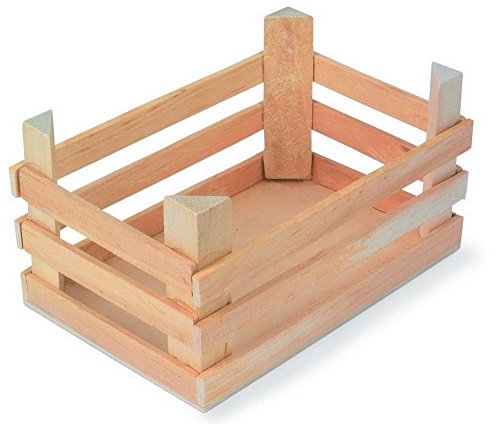 Small Foot Cassette In Legno Naturale, Set Da 3, Ca.18 X 12 X 10 Cm, Per Riporre Oggetti E Da Decorazione, 1807
