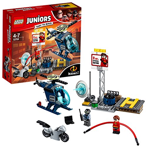 Lego 10759 Juniors Mattoncini, Inseguimento Sul Tetto Di Elastigirl