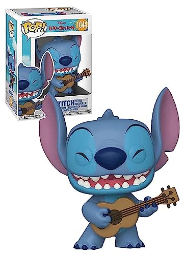 Funko Pop! Disney: Stitch With Ukulele - Disney: Lilo & Stitch - Figura In Vinile Da Collezione - Idea Regalo - Merchandising Ufficiale - Giocattoli P