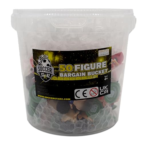 Soccerstarz Calcio Standard Figura Bargain Bucket (50 Pezzi)
