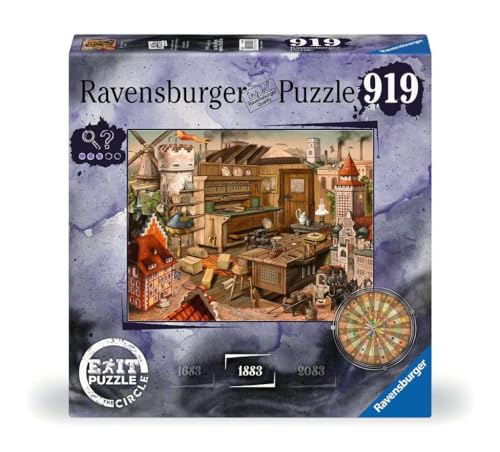 Ravensburger Exit The Circle 17447-Anno 1883, 919 Pezzi, Puzzle 14 Anni, 17447