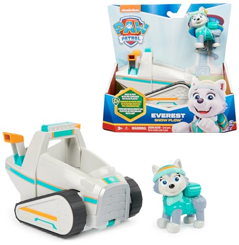 Paw Patrol, Veicolo Spazzaneve Di Everest, Veicolo E Personaggio Everest, Giochi Bambini, 3+ Anni
