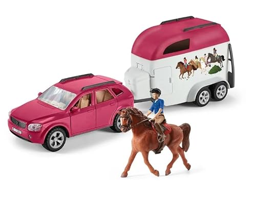 Schleich - Auto Con Rimorchio - 72223 - Gamma Horse Club