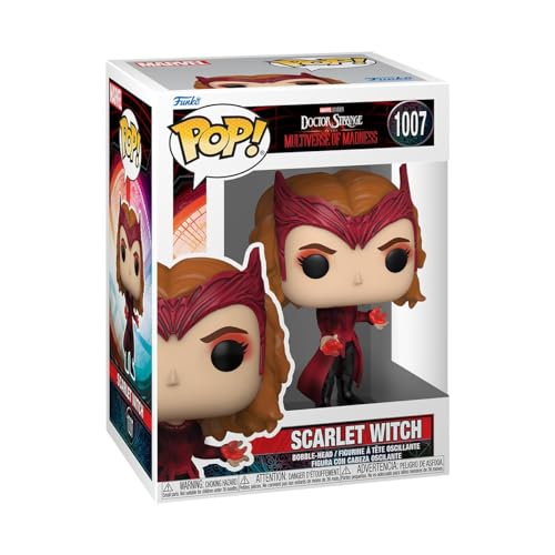 Funko Pop! Marvel: - Scarlet Witch - Doctor Strange - Figura In Vinile Da Collezione - Idea Regalo - Merchandising Ufficiale - Giocattoli Per Bambini