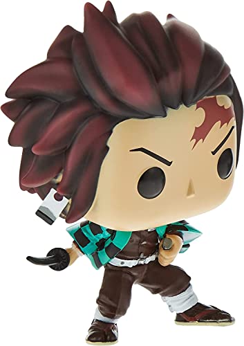 Funko Pop! Animation: Demon Slayer - Tanjiro Kamado- Figura In Vinile Da Collezione - Idea Regalo - Merchandising Ufficiale - Giocattoli Per Bambini E