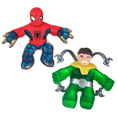 Heroes Of Goo Jit Zu Marvel Versus Pack – 2 Esclusivi Marvel Heroes 10,5 Cm Di Altezza, Ultimate Spider-Man Contro Doctor Octopus (41378)
