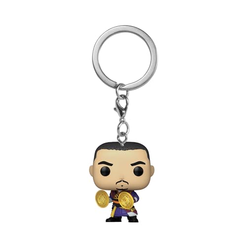 Funko Pop! Keychain Marvel: - Wong - Doctor Strange - Mini Figura In Vinile Da Collezione Novità Portachiavi - Riempitivi Per Calze - Idea Regalo - Me