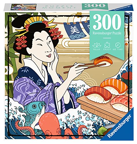Ravensburger - Puzzle Surfing, Collezione Puzzle Moments, 300 Pezzi, Idea Regalo, Per Lei O Lui, Puzzle Adulti