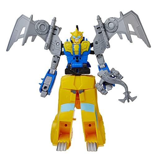 Transformers Bumblebee Cyberverse Adventures Dino Combiners Bumbleswoop, Spielfigur