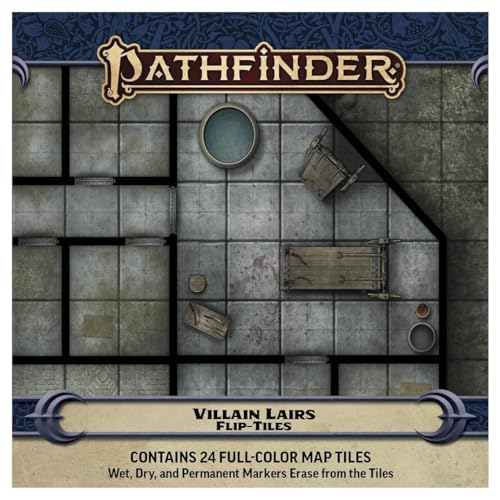Pathfinder Flip-Tiles Villain Lairs Set