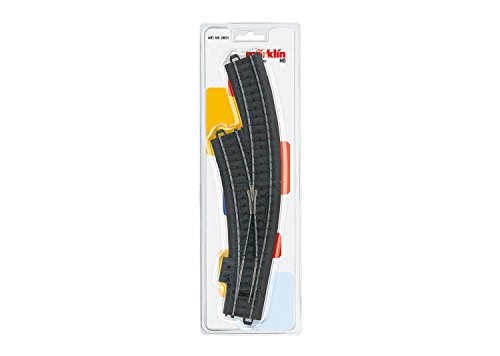 Märklin - Modellismo Ferroviario, Set Di Binari Con Curva A Sinistra, Scala H0