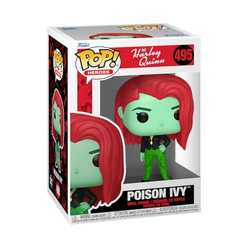 Funko Pop! Heroes: Harley Quinn Animated Series - Poison Ivy - Figura In Vinile Da Collezione - Idea Regalo - Merchandising Ufficiale - Giocattoli Per